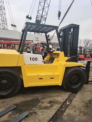 10 ton TCM vorklift fd100 in Shanghai Versatile voor toepassingen in voedsel- en drankenindustrie