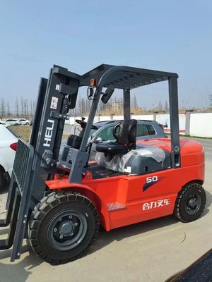HELI 10Ton Diesel Vorklift CPCD100 met zijdelingse schakelfork positioner in Shanghai Direct