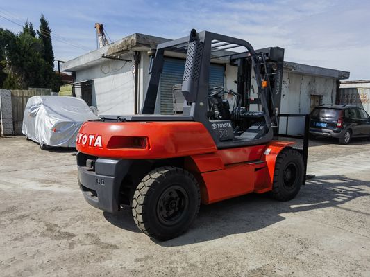 7 ton diesel vorkheftruck met EPA-certificering en Toyota ISUZU motor Routine vorklengte