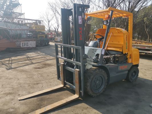 Gebruikte TCM Japanse dieselwagen van 3 ton FD30 FD50 FD70 voor machinewerkplaatsen