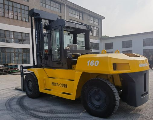 Komatsu FD160 16 ton Diesel Vorklift Tweedehands Gebruikte staat voor thuis Vorkbreedte 1200mm