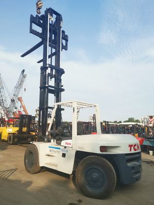 Tweedehands TCM FD100 10 ton diesel vorkheftruck voor de bewerking en efficiëntie van voedingsmiddelen