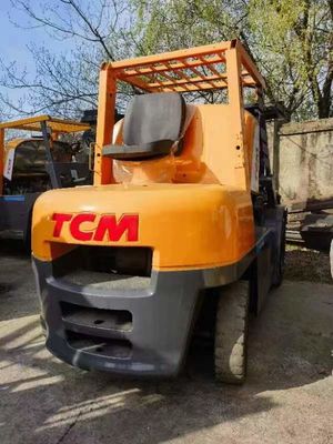 Gebruikte TCM 3 ton 7 ton 10 ton 20 ton diesel vorkheftruck met zijverschuiver en cilinder