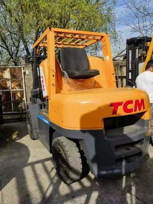 Gebruikte TCM 3 ton 7 ton 10 ton 20 ton diesel vorkheftruck met zijverschuiver en cilinder