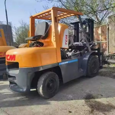 Gebruikte TCM 3 ton 7 ton 10 ton 20 ton diesel vorkheftruck met zijverschuiver en cilinder