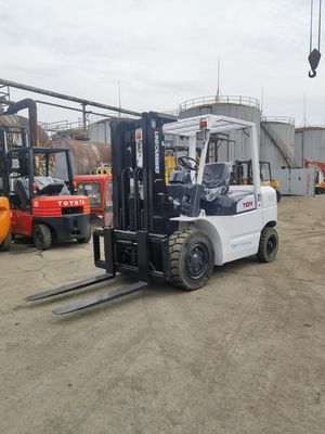 5 ton TCM FD50 Gebruikte vorkheftruck met dieselmotor met laag brandstofverbruik