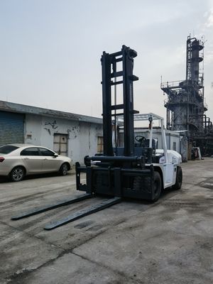 7 ton Japan FD70 Gebruikte dieselforklift voor voedsel- en drankenmateriaal