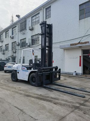 7 ton Japan FD70 Gebruikte dieselforklift voor voedsel- en drankenmateriaal