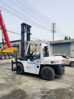 7 ton Japan FD70 Gebruikte dieselforklift voor voedsel- en drankenmateriaal