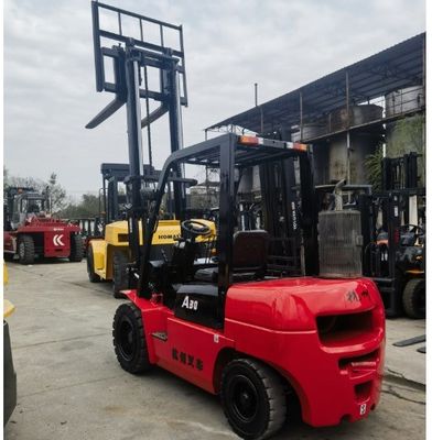 Uitstekende staat Hangzhou A30 3 ton Mini Diesel Vorklift voor kleine bedrijven