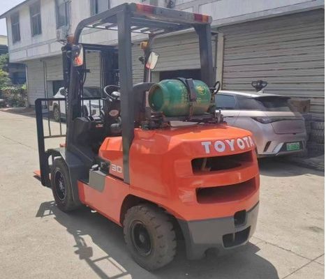 3t Toyota vorkheftruck met zijdelingse schakelaar en cilinder FDZN30 LP gasmotor Komatsu TCM Misubishi