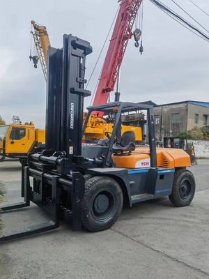 Gewicht KG 10000 kg Goede staat Tcm 10Ton Vorklift FD100 Gebruikte stapler Originele Japan
