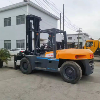 Gewicht KG 10000 kg Goede staat Tcm 10Ton Vorklift FD100 Gebruikte stapler Originele Japan