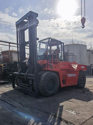 Ervaar superieure prestaties met een 25 ton gebruikte Mitsubishi FD250 dieselforklift