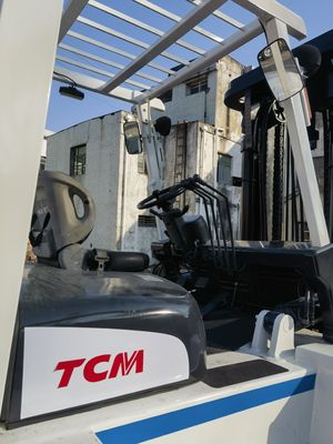 Gebruikte Japan TCM FD100 Diesel Vorklift 10 Ton Warehouse Container Palet Lifting Truck