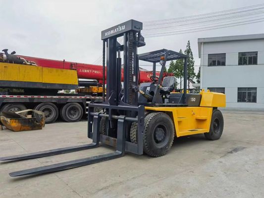 Top-rated Gebruikte 15 ton Komatsu vorkheftruck voor uw materiaalverwerking behoeften
