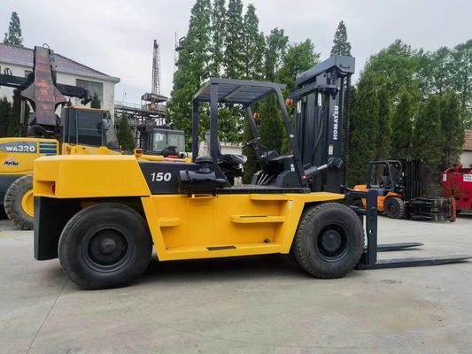 Top-rated Gebruikte 15 ton Komatsu vorkheftruck voor uw materiaalverwerking behoeften