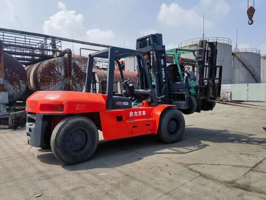 Heli FD100 10 ton Vorklift Gebruikte toestand 10000 kg Gewicht Dieselmotor Energiebron