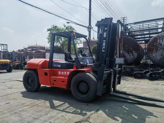 Heli FD100 10 ton Vorklift Gebruikte toestand 10000 kg Gewicht Dieselmotor Energiebron