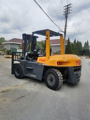 Tweedehands 7 ton TCM vorklift FD70 Japanse vervaardiging Gebruikte TCM 2,5 t 3 t 5 t 7 t in kledingwinkels