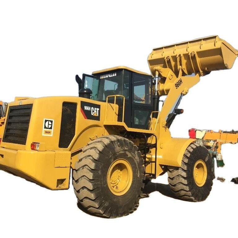 Tweedehands CAT966H Front End Loader Original Engine Machine Gewicht 60000 150000 kg te koop
