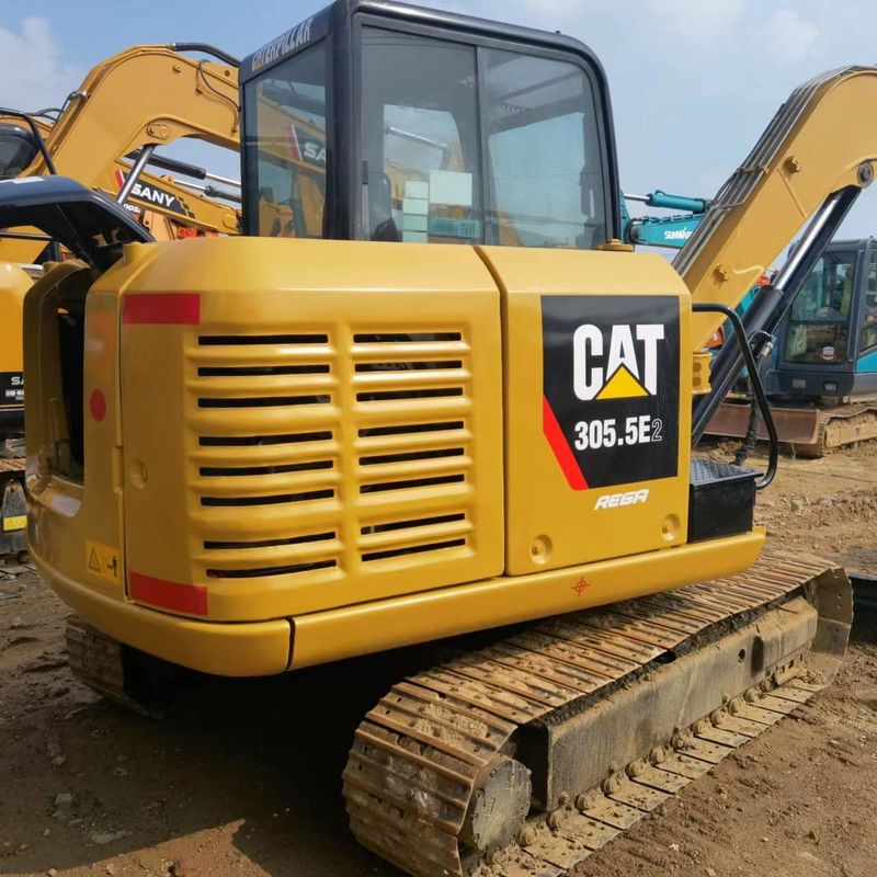 305.5E2 CAT-graafmachine 5 ton tweedehands Caterpillar Mini Digger Kleine graafmachine 4000
