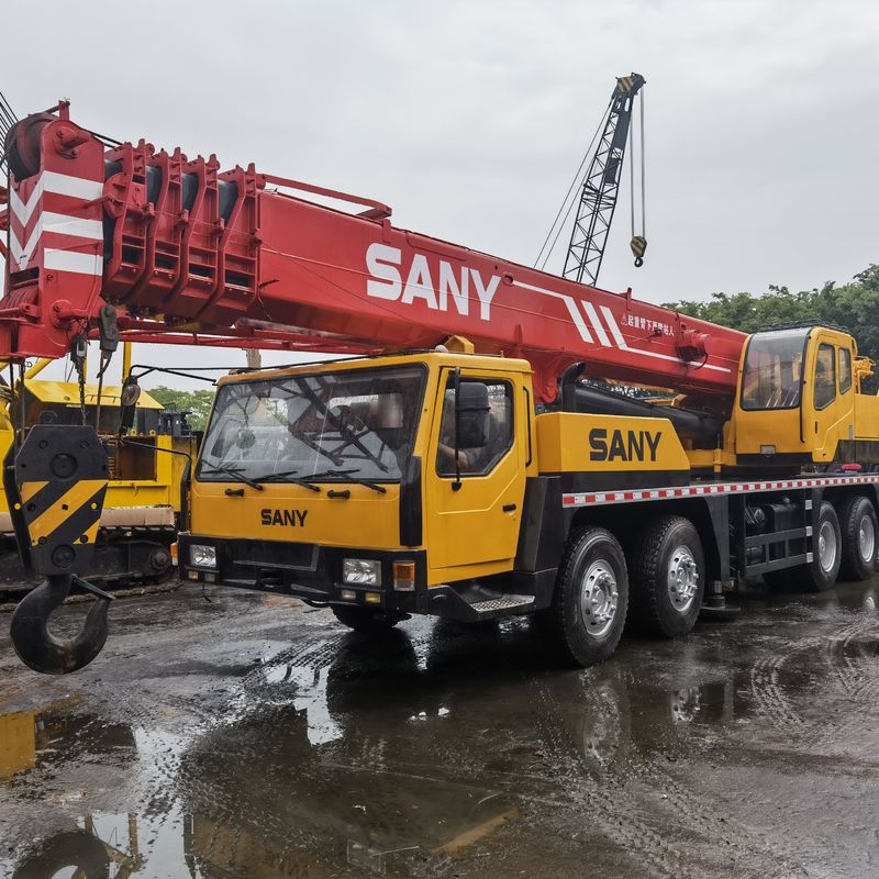 Originele 50 ton Sany QY50 tweedehands vrachtwagen kraan 57m mobiele bouwmachines