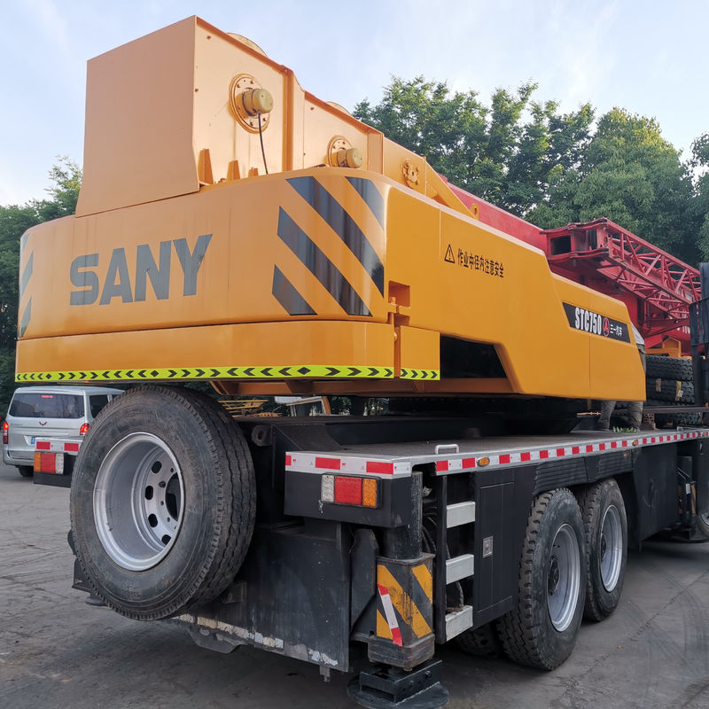 Goedkope SANY 75 ton STC750 gebruikte hydraulische mobiele vrachtwagenkraan met originele motor