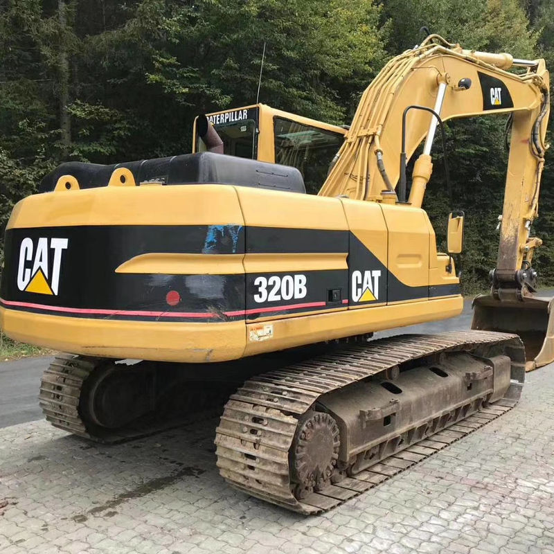 Gebruikte tweedehands CAT 320 320B Crawler Caterpillar Excavator 1M3 Bucket Capacity Diagnostic Tools