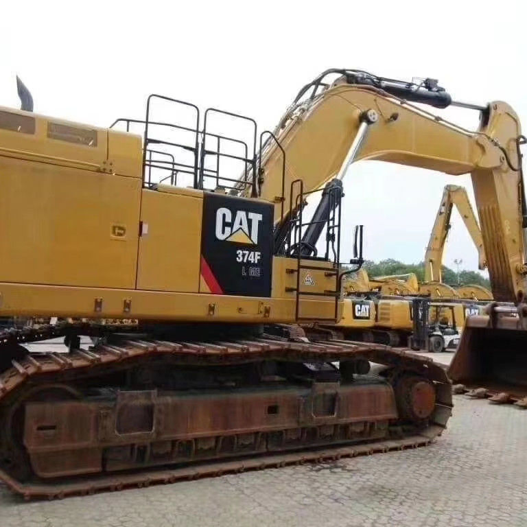 74000 KG CAT 374F Aardeverplaatsende graafmachine Gebruikte graafmachine voor bouwwerkzaamheden