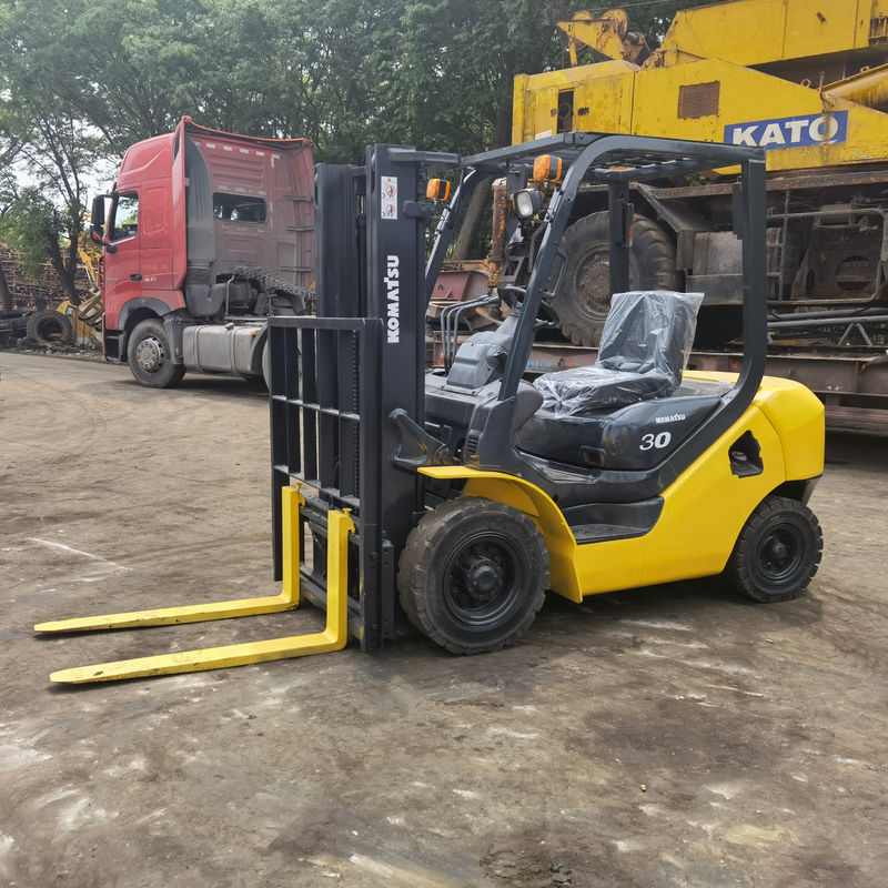 Handmatige krachtbron 3 ton Komatsu FD30 vorkheftruck voor soepele opslag