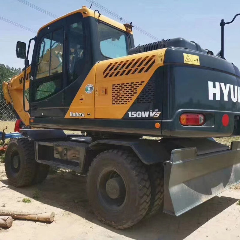 Hyundai 150W R150 R150-9 Graafmachines Originele 15TON met Originele Hydraulische Cylinder