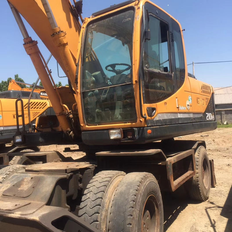 Werktijden 0-2000 Graafmachine HYUNDAI 210-9 210W-9 Constructie Aardverhuizingsmachine