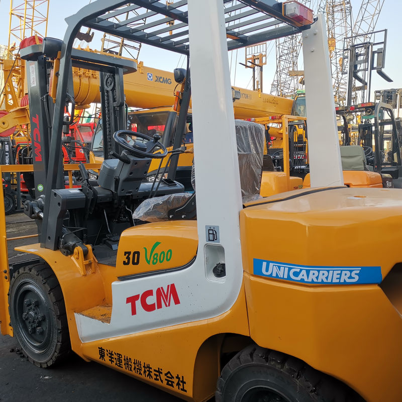 1200 mm vorkbreedte TCM 3 ton 3,5 ton diesel vorkheftruck met ISUZU YANMAR MISUBISHI motor