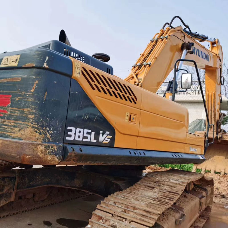 385VS 38 ton graafmachine in goede staat met een emmercapaciteit van 4m3 en originele motor