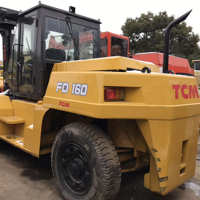 16 ton 20 ton diesel vorkheftruck in goede staat en van TCM voor routine vorkbreedte