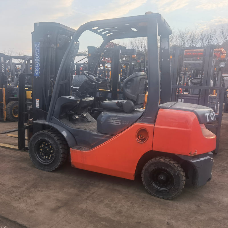 2.5 ton Toyota vorklift FD30 voor materiaalbehandeling Jaar 2012 Drukkerijen