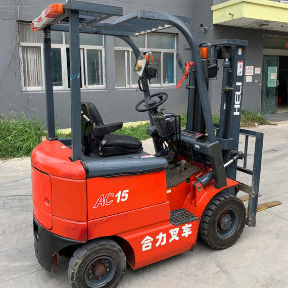 HECHA CPD15 Elektrische vorkheftruck 1,5 ton 3TON Batterijheftruck voor routinematige vorkbreedte