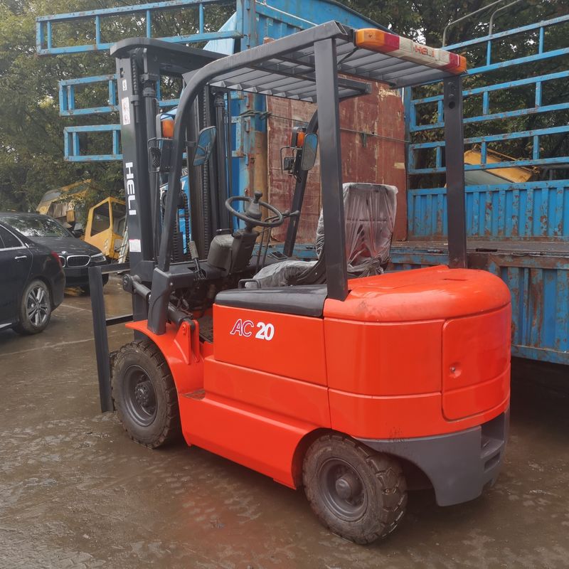 Heli Cpd20 Cpd15 Cpd18 1.5T 1.8t 2ton zittende elektrische rechte truck met 2000 kg gewicht
