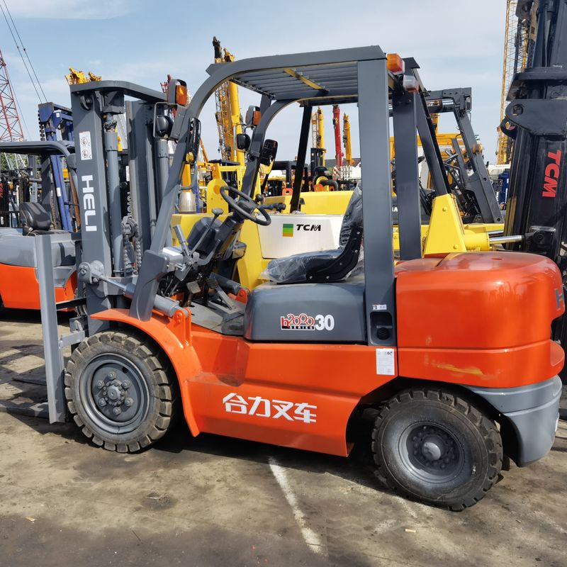 HELI CPCD30 CPCD50 2.5 T 3 T 5 T 4 M 4.5 M Diesel vorkheftruck voor machinewerkstations