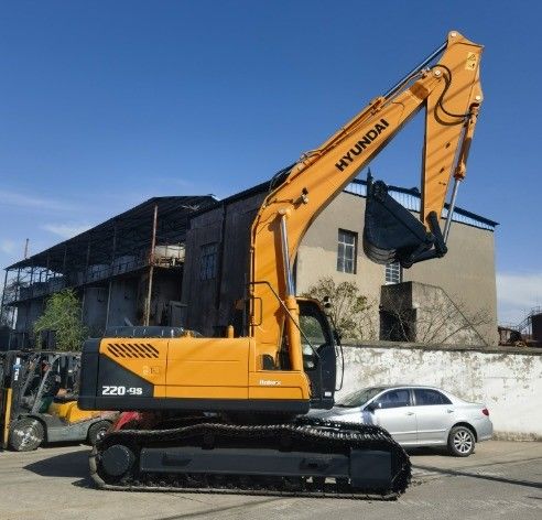 20 ton bedrijfsgewicht Tweedehands originele Hyundai 220LC-9S graafmachine voor snelle verzending