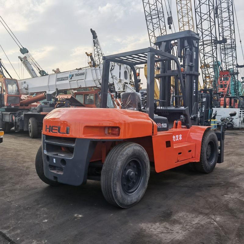 HELI 10 ton Tcm Vorkliftlagers Maximale Vorklift Container Lifting Vorklift CPCD100