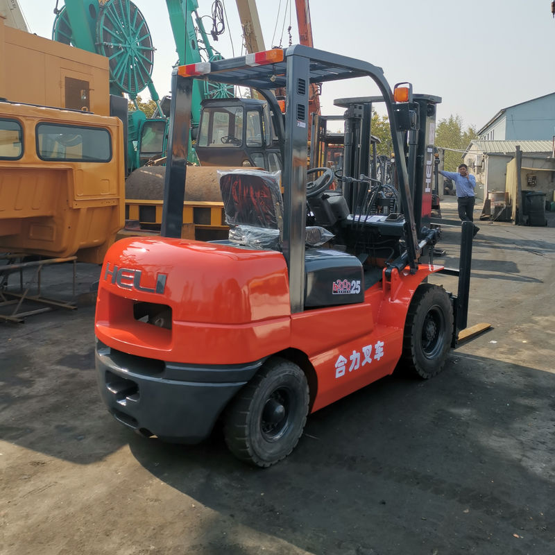 2.5 ton heli-diesel vorkheftruck met CE-certificering en routinematerialen