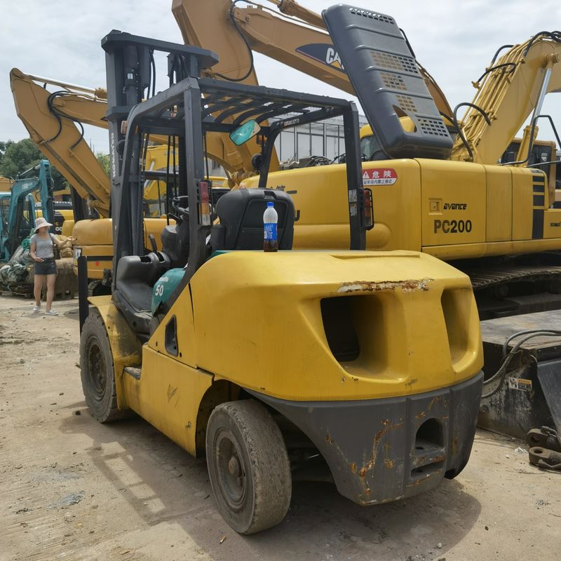 FD50T-17 FD50 Diesel Komatsu vorkheftrucks voor vorkheftruck batterij Start 3,0 Ton Japan