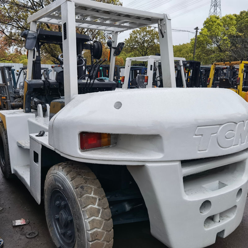 Vorklengte 7 ton Gebruikte TCM Japan Originele Mini Diesel Vorklift in goede staat