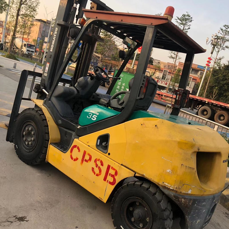 Japanse Komatsu 3ton FD30/FD20/FD25/FD35/FD40/FD50 vorkheftruck met handmatige krachtbron