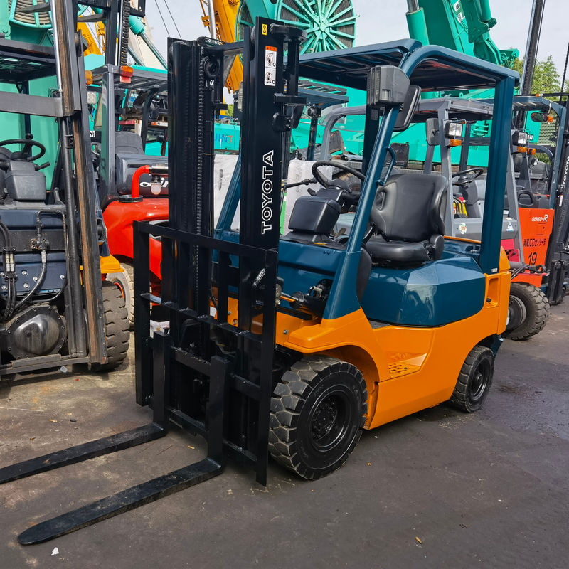 Toyota FD15 vorklift 1,5 ton Gebruikte vorklift met gewone vorkbreedte in goede staat