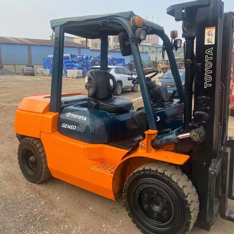 Oorspronkelijke TOYOTA-motor Gebruikte vorklift Toyota 7FD50 3TON 4TON 5TON voor een soepele werking