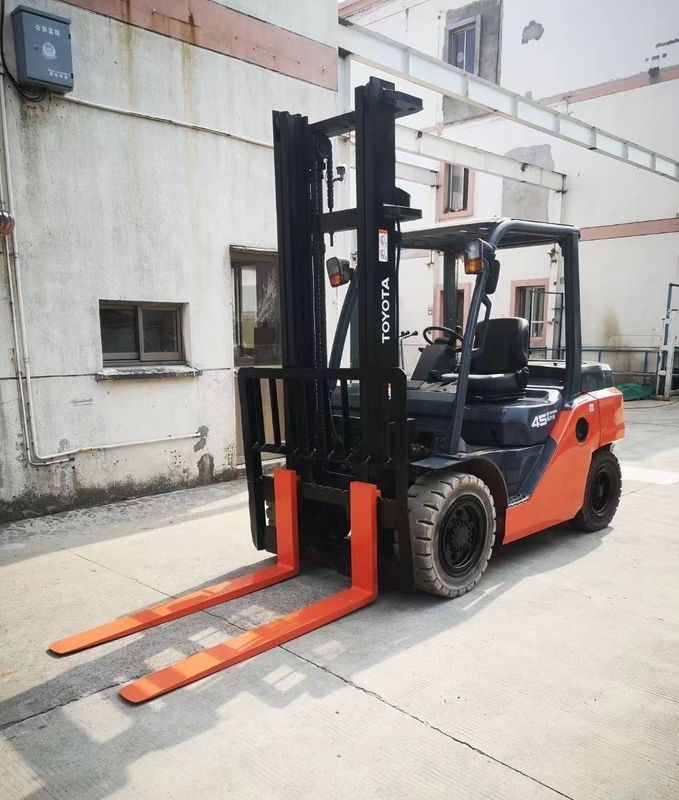 4500 kg Vorkbreedte Routine Sino Jac Diesel Vorklift Truck CPC30 met airconditioning