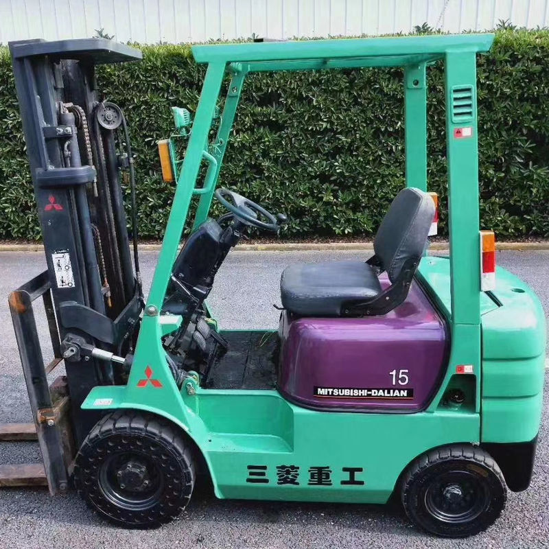 Mitsubishi 1,5 ton diesel vorkheftruck met Japanse technologie en ISUZU YANMAR motor